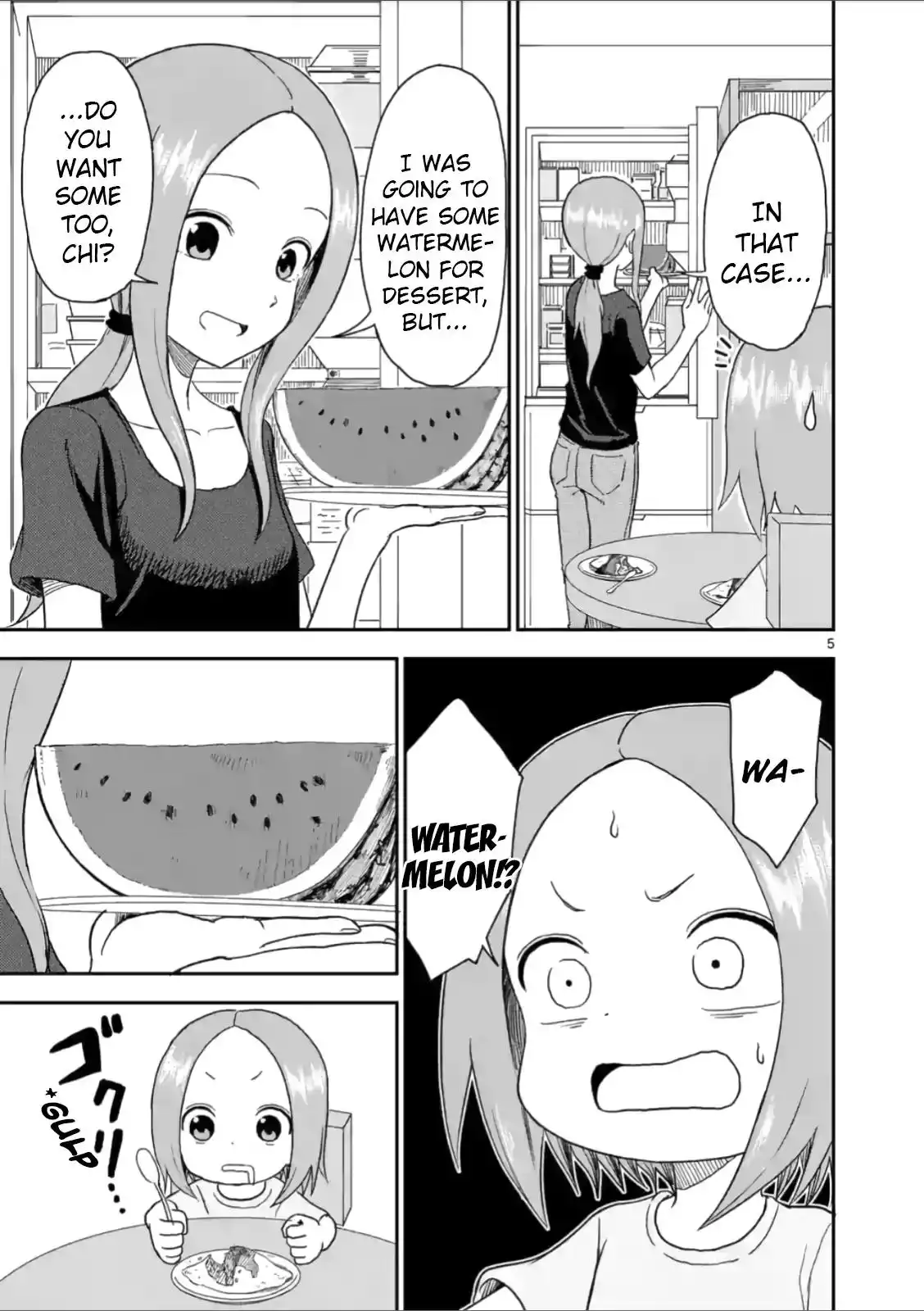 Karakai Jouzu no (Moto) Takagi-san Chapter 55 5